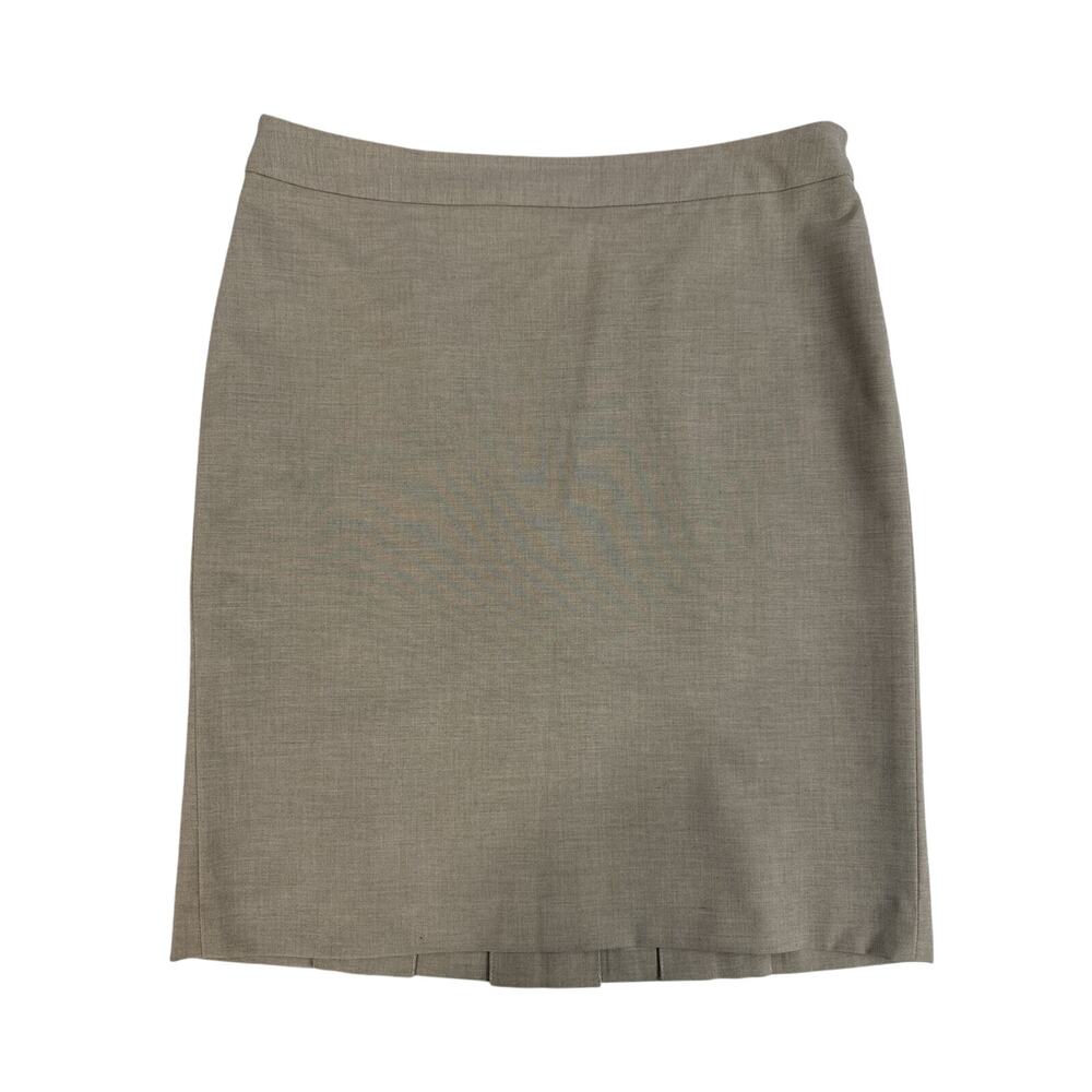 Ann Taylor Loft Womens Lined Side Zipper Skirt size 8